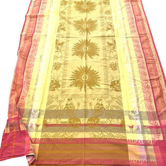 Garnier Thiebaut French Provençale sun flower cotton tablecloth - Picture 9 of 10